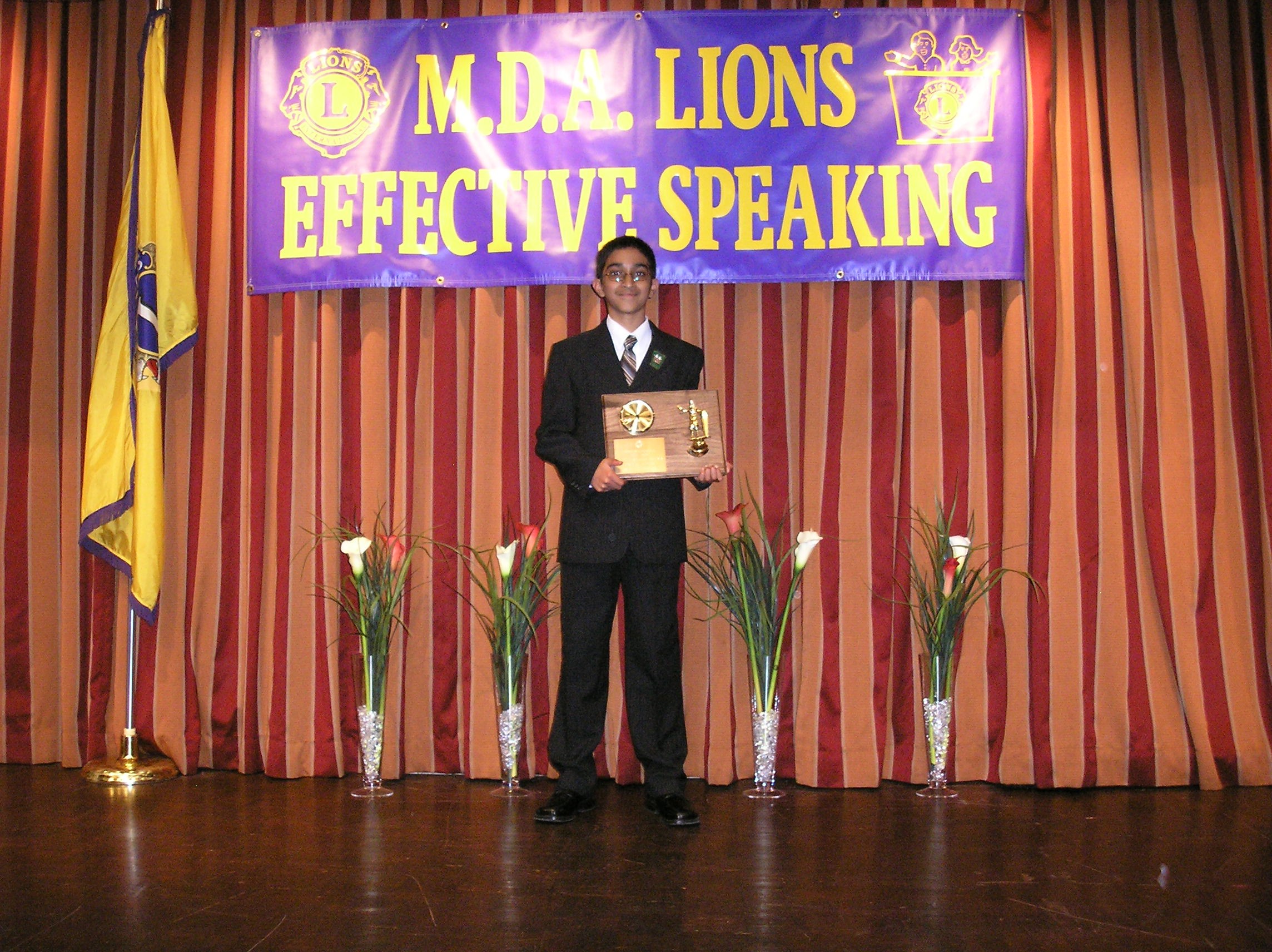 MDA 2009 Junior French Effective Speaking Contest Winner 